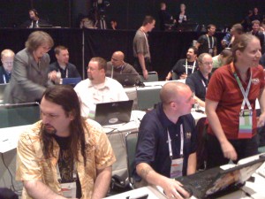 The Blogger's Table at the 2011 PASS Summit